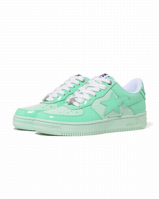 Baskets Bape Colors STA Femme Vert Clair | RXOYE1986