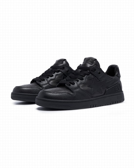 Baskets Bape SK8 STA #3 Femme Noir | ISXYB9801