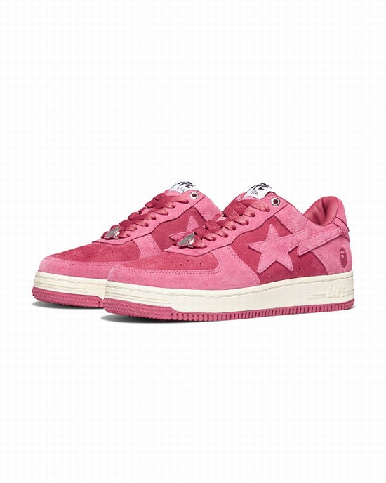 Baskets Bape STA™ Homme Rose | QJUEK4621