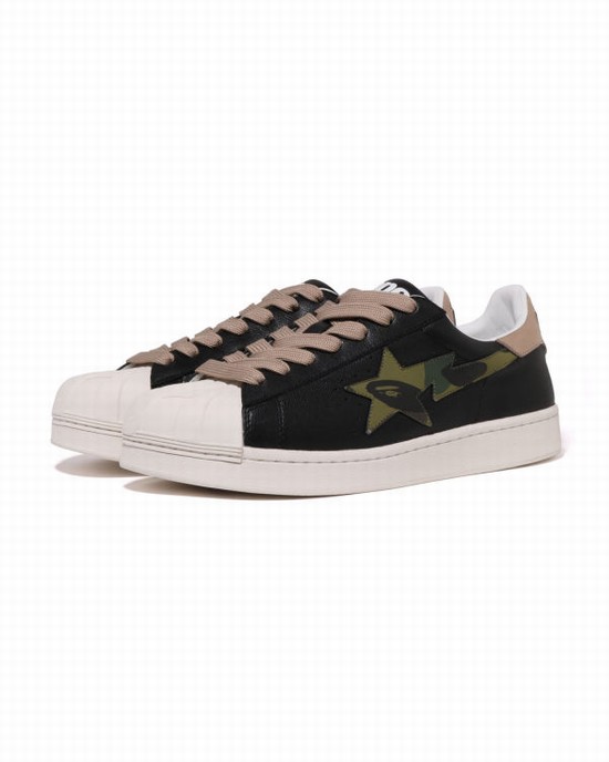 Baskets Bape Skull STA #1 Femme Noir | GIRJQ7392