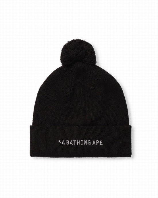 Bonnet Bape A Bathing Ape Homme Noir | LOTNR3687