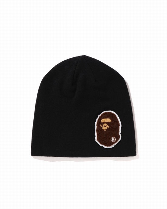 Casquettes Bape Big Ape Head Homme Noir | MGVEB5431