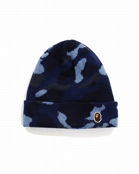 Casquettes Bape Color Camo Homme Bleu Marine Bleu | WIGMO1802