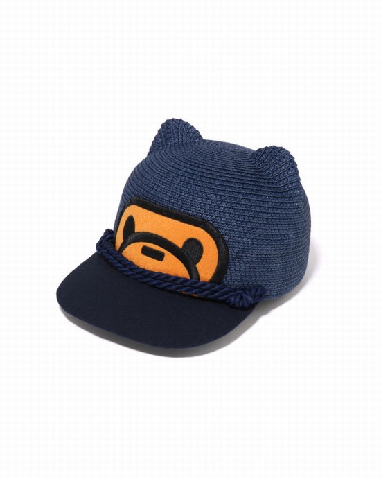 Casquettes Bape Milo Blade Enfant Bleu Marine Bleu | KHZNM5028