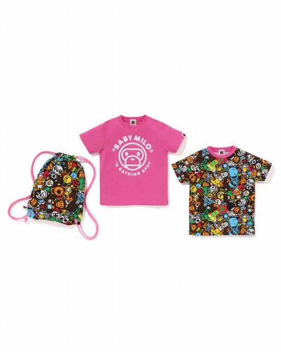 Costume Bape Milo All Safari Gift Enfant Rose | QAOHT8736