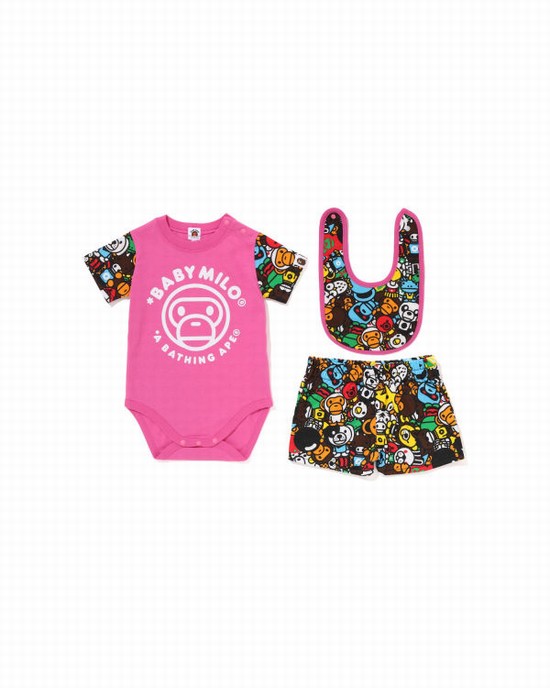 Costume Bape Milo All Safari Gift Enfant Rose | XDFAQ6238