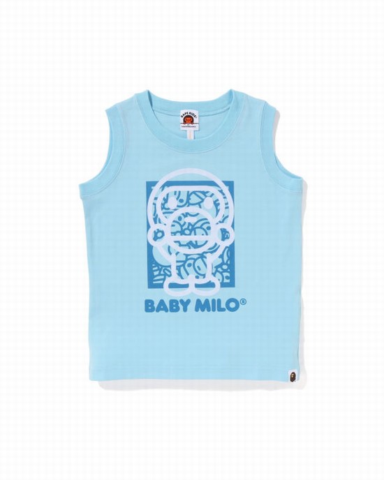 Gilet Bape Milo Enfant Bleu Clair | SKZHL7140