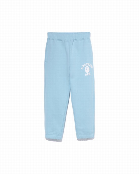 Jogging Bape College Enfant Bleu Clair | CWNIE2386