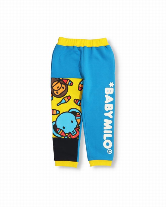 Jogging Bape Color Block Milo Circus Enfant Bleu | PFLTI5387