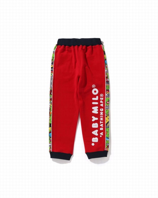 Jogging Bape Milo Racing Enfant Rouge Clair | NIOTD8431