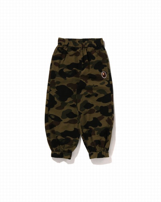 Pantalon Bape 1st Camo Balloon Enfant Vert | ZYWVI0529