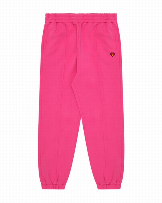 Pantalon Bape Piste Femme Rose | FBDCZ7539