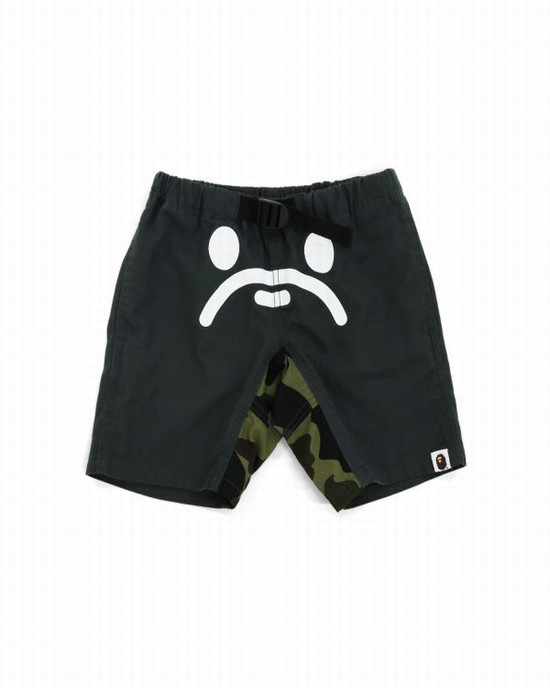 Shorts Bape Milo Climbing Enfant Vert Foncé | FVCMS0985