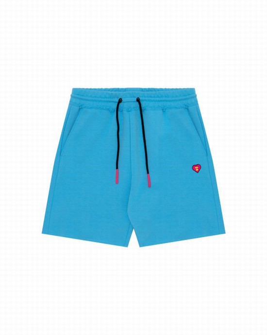 Shorts Bape Piste Femme Bleu | SWXDJ1589