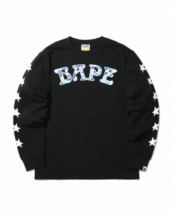 T Shirts Bape ABC 88 Homme Bleu | NMEWK1305