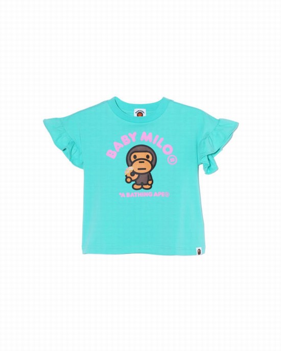 T Shirts Bape Milo Donuts Frill Enfant Menthe | EPHXD0145