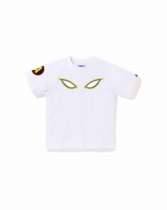 T Shirts Bape Shadow Enfant Blanche | FSZID0732