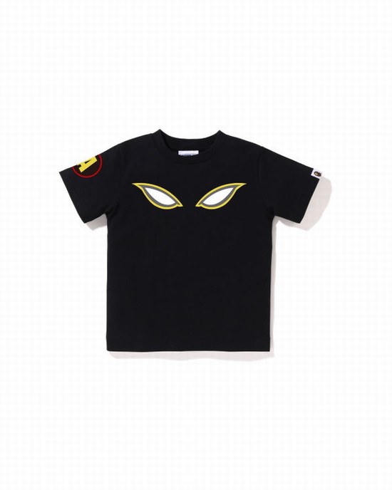 T Shirts Bape Shadow Enfant Noir | LZSPO9460