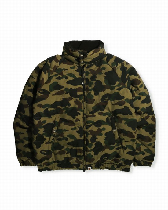 Vestes Décontractées Bape 1st Camo Loose Fit Homme Vert | BIHCM3215