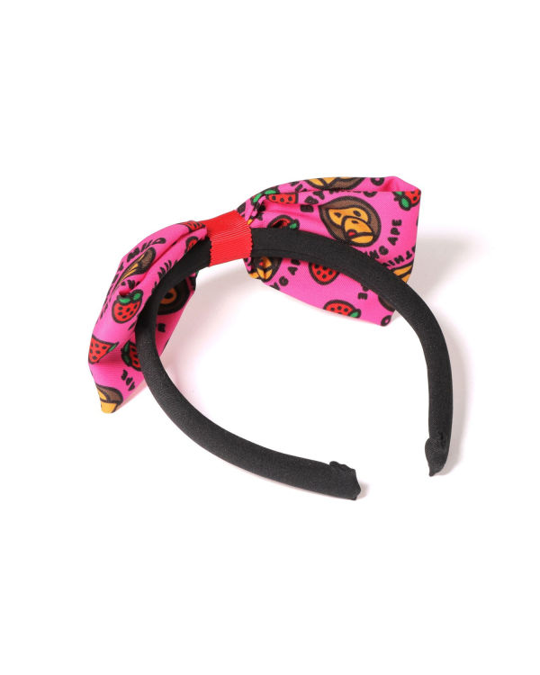 Accessoires Pour Cheveux Bape Milo Strawberry Ribbon Enfant Rose | AQIGS7968