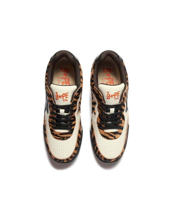 Baskets Bape CNY Route Sta M1 Femme Marron | BNFMS1302