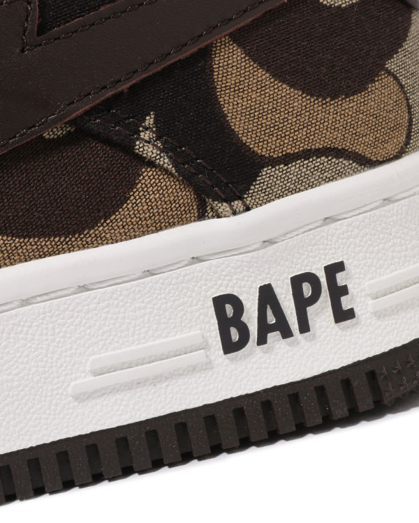 Baskets Bape Cookie Camo 2 STA Femme Marron | VCKQS3941