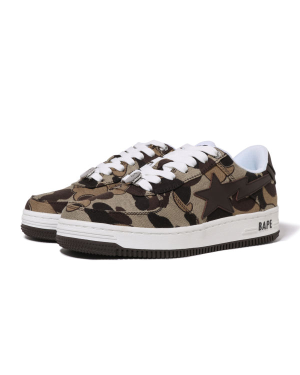 Baskets Bape Cookie Camo 2 STA Femme Marron | VCKQS3941