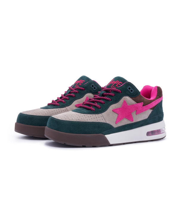 Baskets Bape Route STA #1 Femme Vert Foncé | DQSTU6452