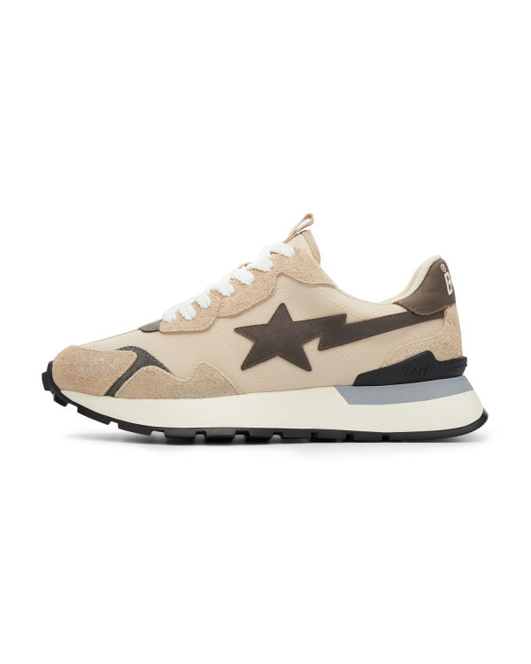 Baskets Bape Route STA Express #1 M2 Homme Beige | ECGIJ1528