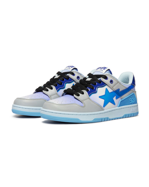 Baskets Bape SK8 STA #1 Femme Bleu | XOZJS4579