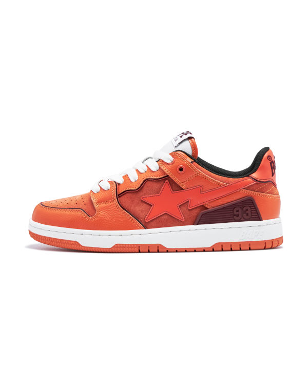 Baskets Bape SK8 STA #2 Femme Orange | ADHRI9235