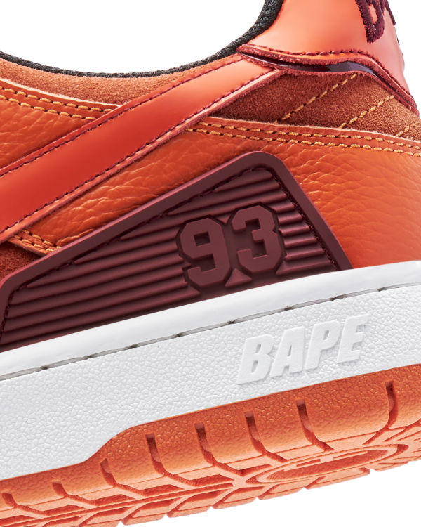 Baskets Bape SK8 STA #2 Femme Orange | ADHRI9235