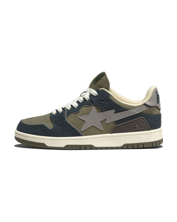 Baskets Bape SK8 STA Femme Bleu Marine Bleu | TEWUL0398