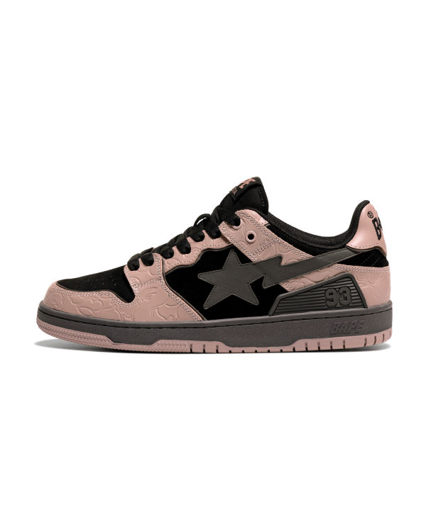 Baskets Bape SK8 STA Homme Rose | QJWLH0739