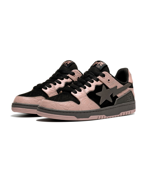 Baskets Bape SK8 STA Homme Rose | QJWLH0739