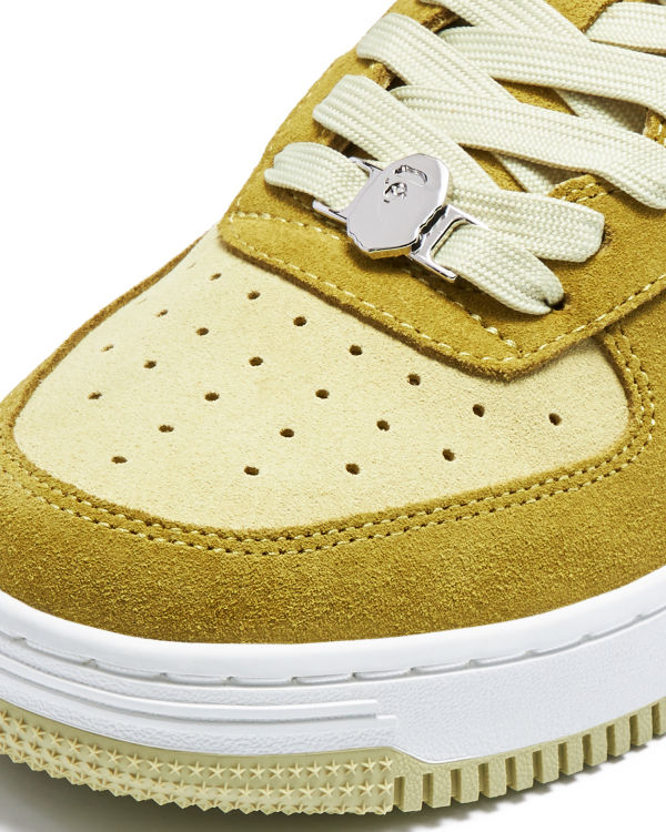 Baskets Bape STA #3 Femme Beige | ABYDM1498