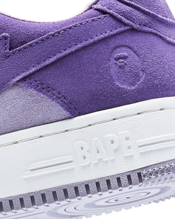 Baskets Bape STA #3 Femme Violette | NIVPR5067