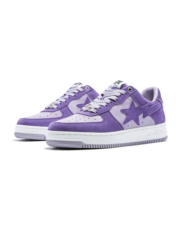 Baskets Bape STA #3 Femme Violette | NIVPR5067