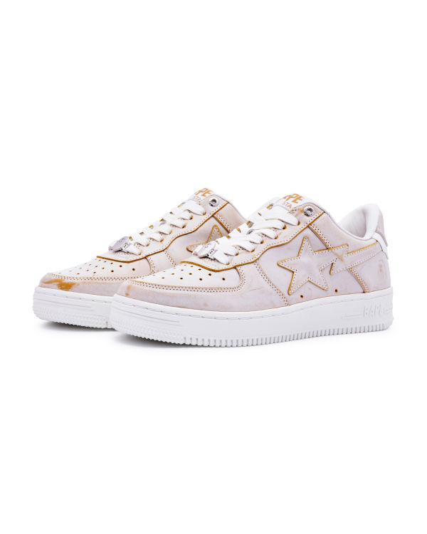 Baskets Bape STA #5 Femme Beige | NTDEZ4259