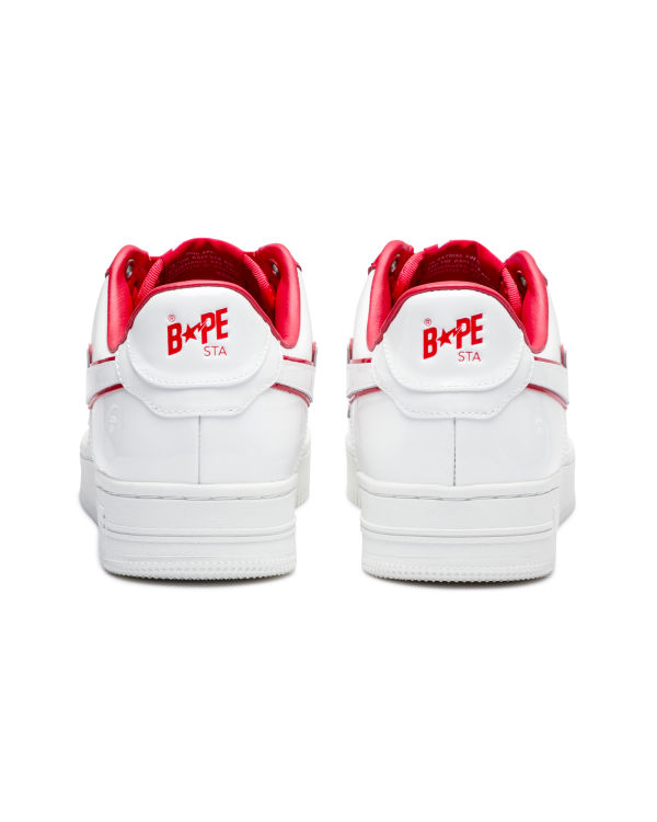 Baskets Bape STA #8 Femme Blanche | NMRPS7512