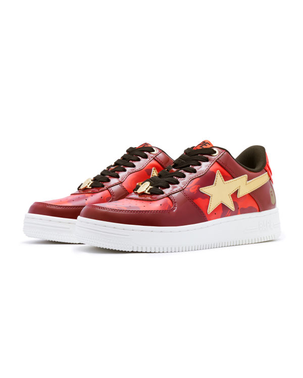 Baskets Bape STA CNY Project Femme Rouge Clair | ACQPH0458