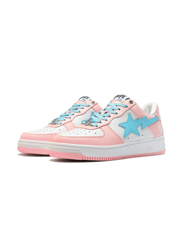 Baskets Bape STA Femme Rose | QWBES9485