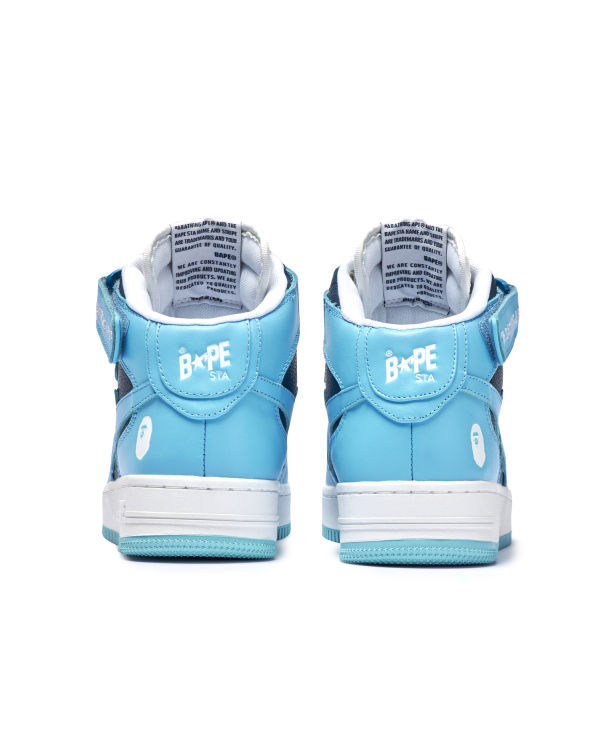 Baskets Bape STA MI #2 M2 Homme Bleu Clair | UTLBV1506