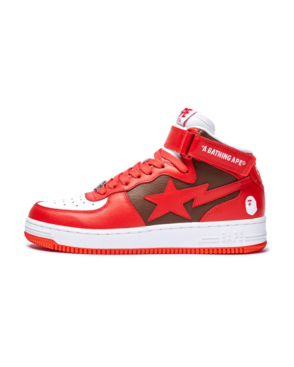 Baskets Bape STA MI #2 M2 Homme Rouge Clair | BZQNA8502