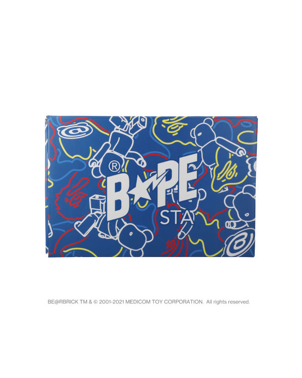 Baskets Bape STA X Medicom Toy Be@R Camo M1 Homme Bleu Clair | XKFPI2850