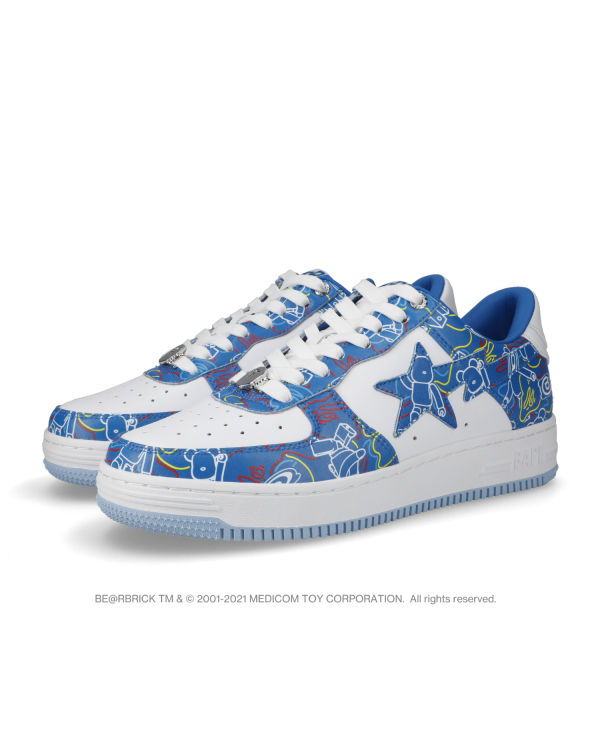 Baskets Bape STA X Medicom Toy Be@R Camo M1 Homme Bleu Clair | XKFPI2850