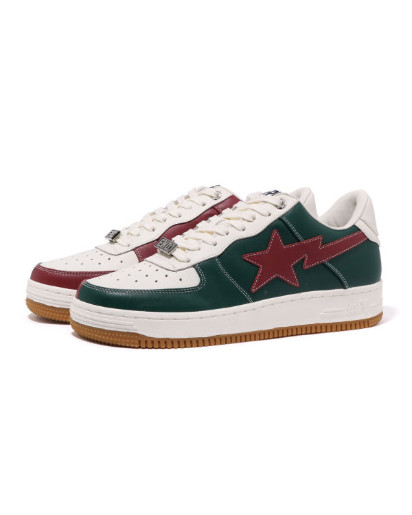 Baskets Bape X END. STA M1 Homme Blanche Vert Rouge | ZDLRS7428