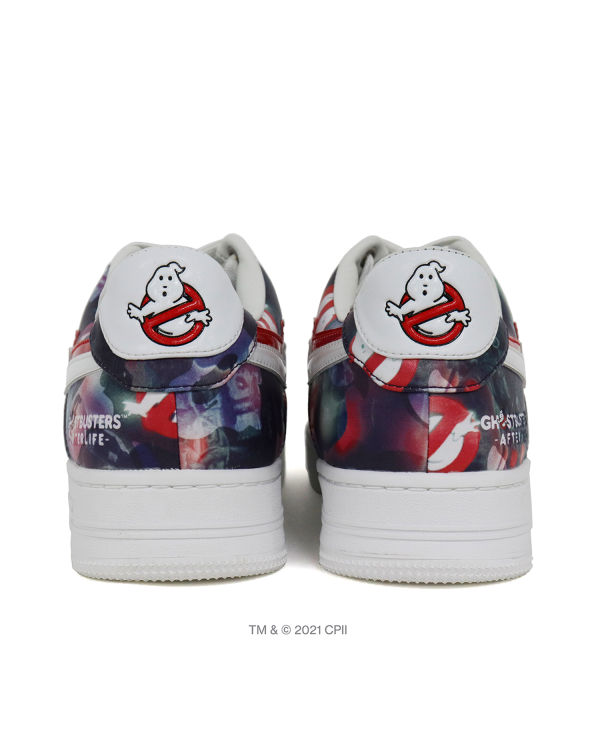 Baskets Bape X Ghostbusters Camo Milo Double Sta™ Low Homme Violette | HQDYR8179