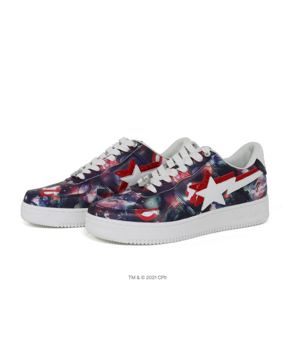 Baskets Bape X Ghostbusters Camo Milo Double Sta™ Low Homme Violette | HQDYR8179