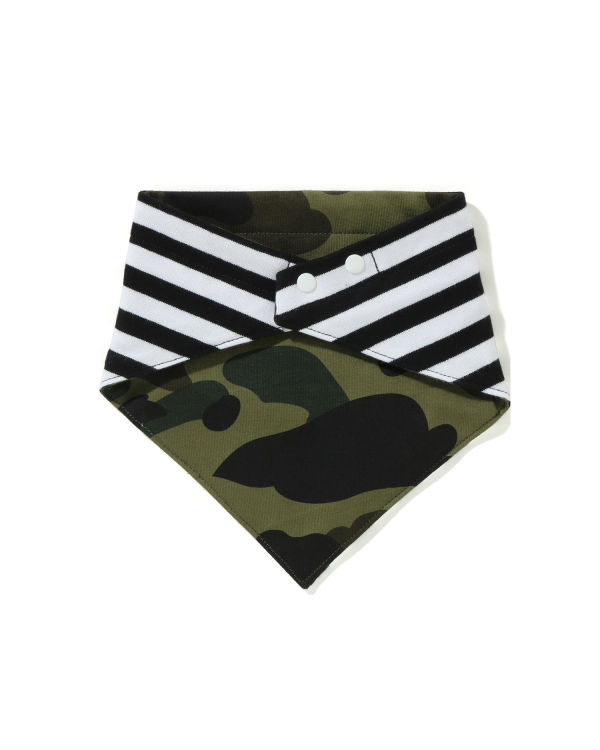 Bavoir Bape 1st Camo Bandana Enfant Vert | UNWMT3469